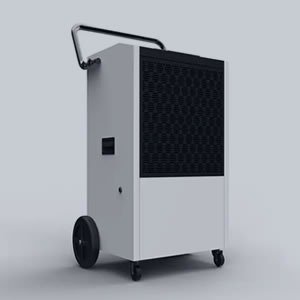 158L/D air dryer industrial commercial portable dehumidifier With Big Wheels Water Tube Continuous Drainage