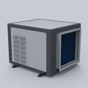 90L/D suspended ceiling industrial dehumidifier